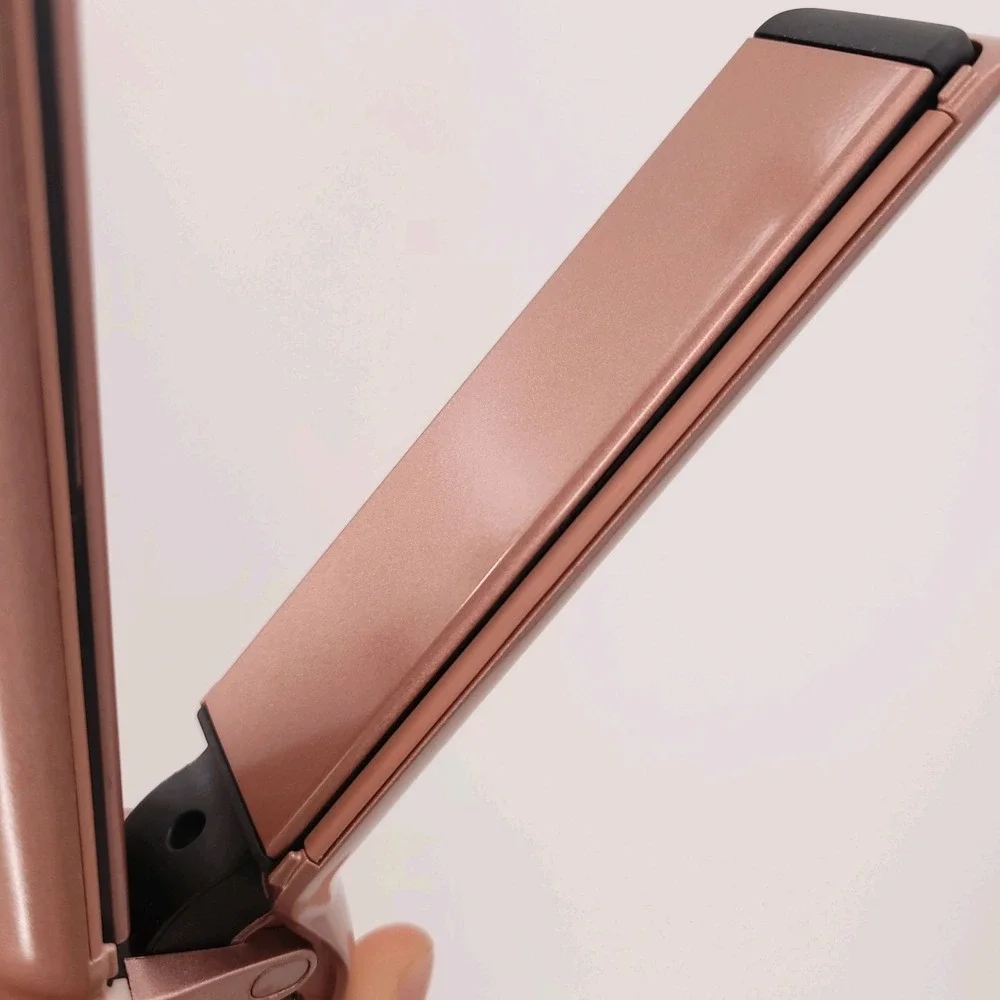 Sutra Air Styler 2 in 1 Hair Straightener + Curler Ceramic Plates Rose Gold Pink